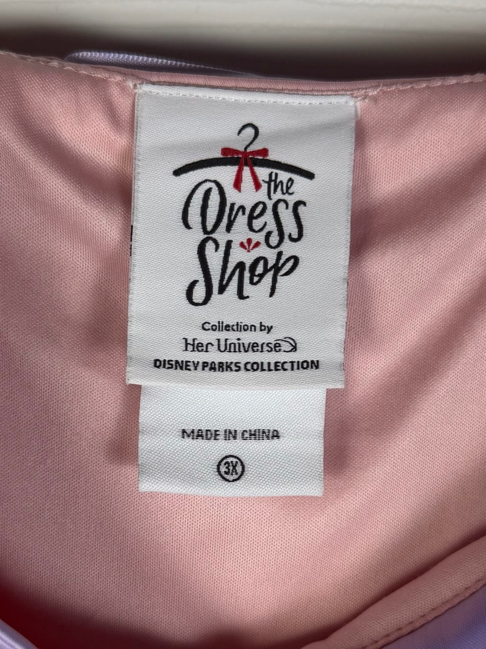 Disney Dress Shop Her Universe Fantasyland Castle Dress Pink 3X Plus - Picture 4 of 14